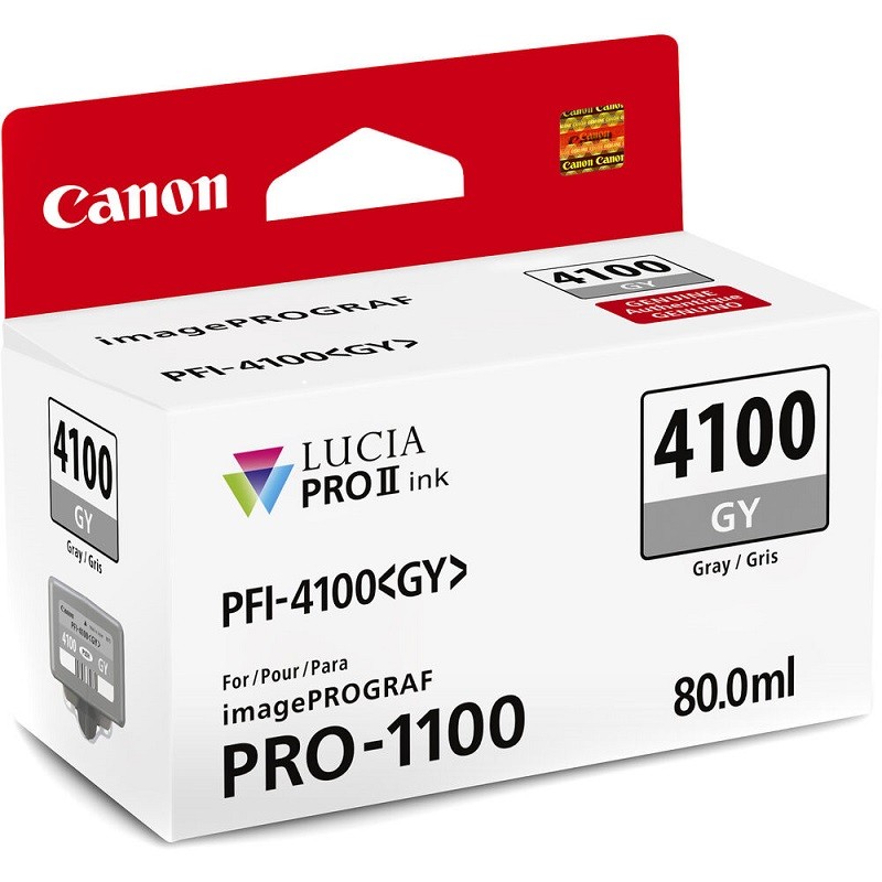 Canon črnilo PFI-4100, 80 ml, Gray