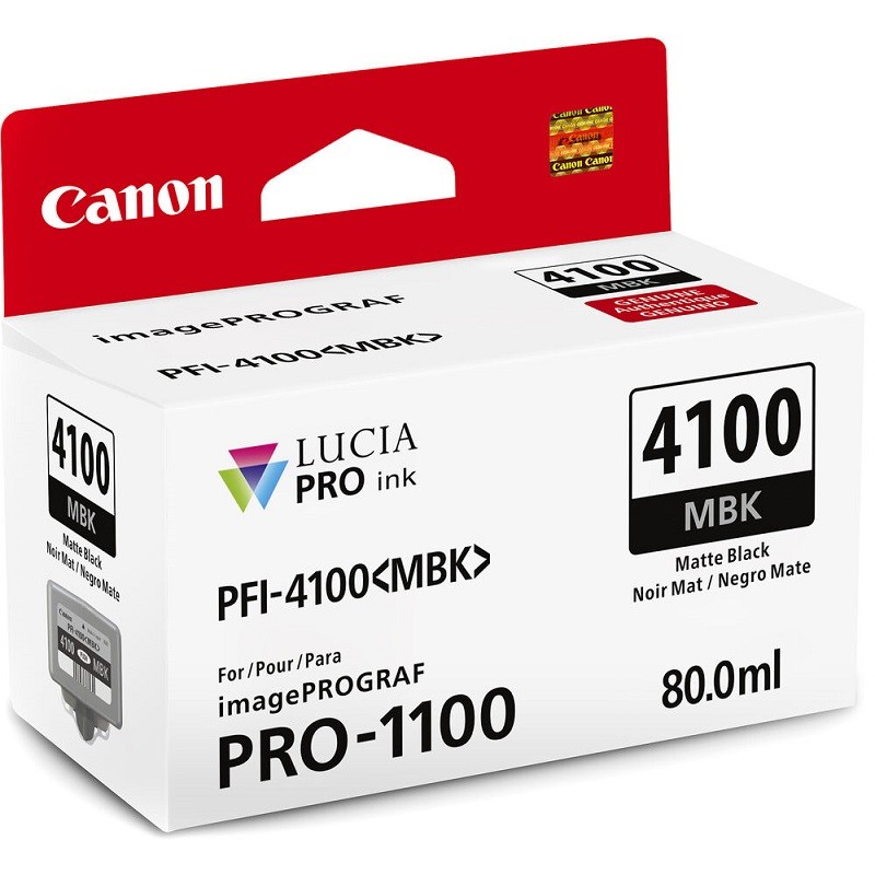 Canon črnilo PFI-4100, 80 ml, Matte Black