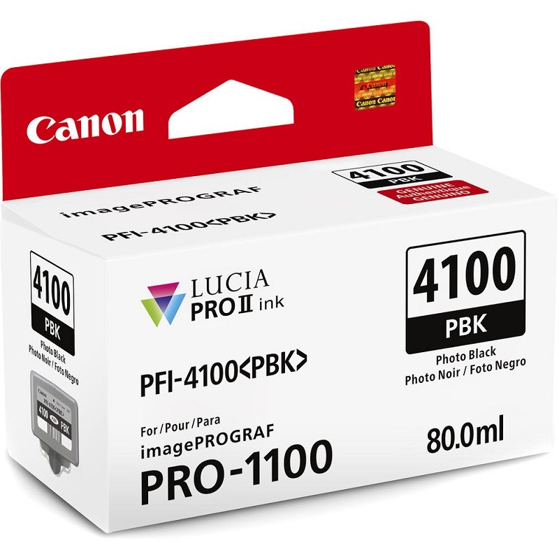 Canon črnilo PFI-4100, 80 ml, Photo Black