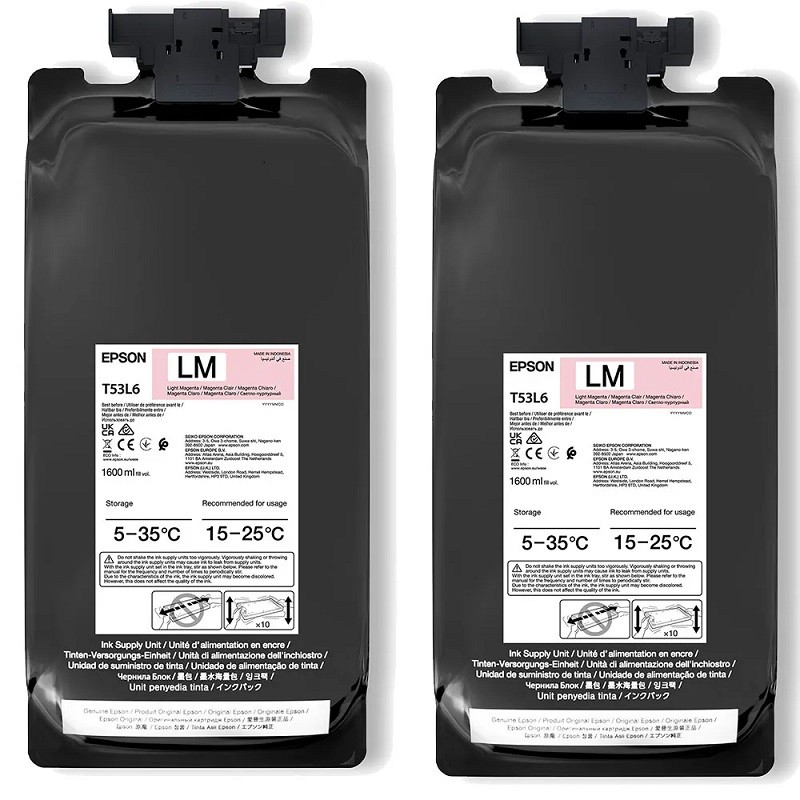 Epson črnilo UltraChrome DS Light Magenta, pakiranje 2 x 1,6 l