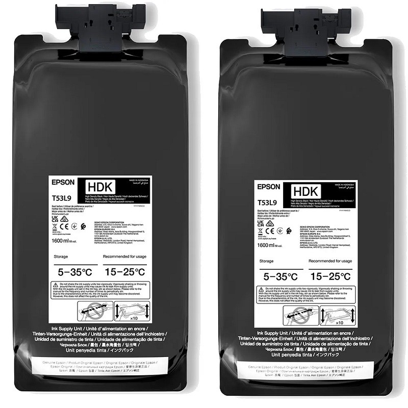 Epson črnilo UltraChrome DS High Density Black, pakiranje 2 x 1,6 l