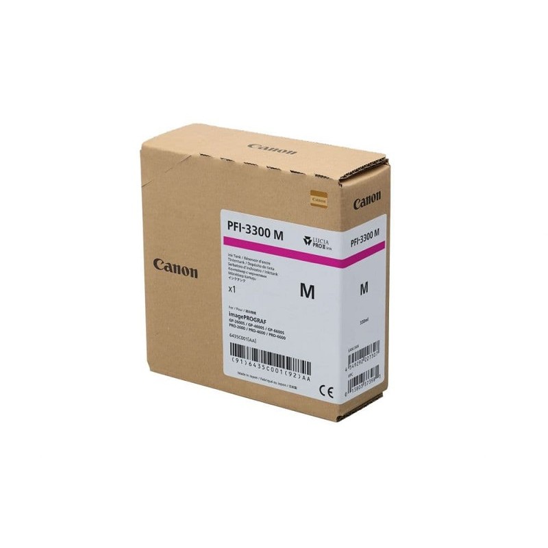 Canon pigmentno črnilo PFI-3300, 330 ml, Magenta