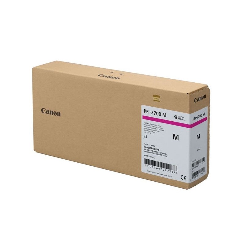 Canon pigmentno črnilo PFI-3700, 700 ml, Magenta